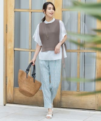 ノットハンドルラフィアトート バッグ（BO2VCM0501） | 自由