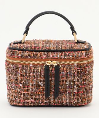 ＜自由区 (Women)＞ラメノットファンシーツイードヴァニティ　バッグ（ＢＯ２ＶＣＷ０４０２）