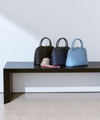 ＜自由区 (Women)＞【カタログ掲載・ご好評につき新色追加・セレモニー】【ＭＩＬＯＳ】レザーポケット　バッグ（ＢＯ２ＶＧＡ０３０３）