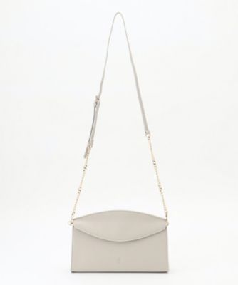 ＜自由区 (Women)＞【ＳＨＩＨＯさん着用・２ＷＡＹ仕様】フラップカーブミニクラッチ　バッグ（ＢＯ２ＶＧＭ０４０１）