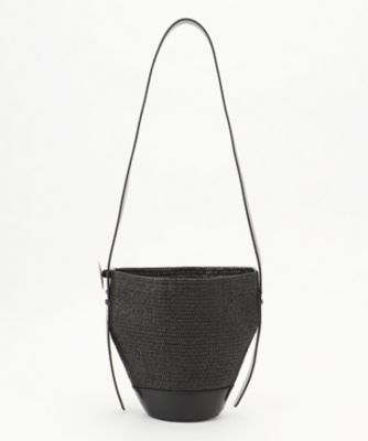 ＜自由区 (Women)＞ラタンライクバケツ　バッグ（ＢＯ２ＶＧＭ０５０１）