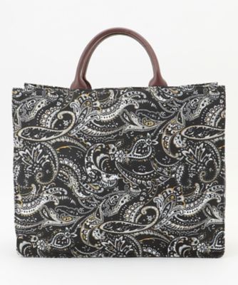 カタログ掲載】ペイズリープリント トートバッグ
