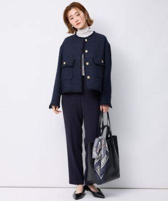 お値下げ　美品　23区　【CLASSY.6月号掲載】トートバッグ CLASSY.6月号掲載】雑材ミドル トートバッグ （トートバッグ