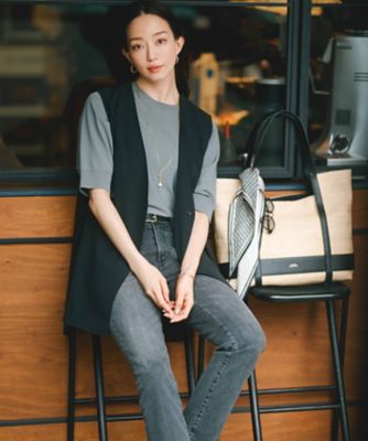 【ＣＬＡＳＳＹ．６月号掲載／Ｏｇｇｉ４月号掲載】雑材　トートバッグ（ＢＯ３ＤＣＭ０４０１）
