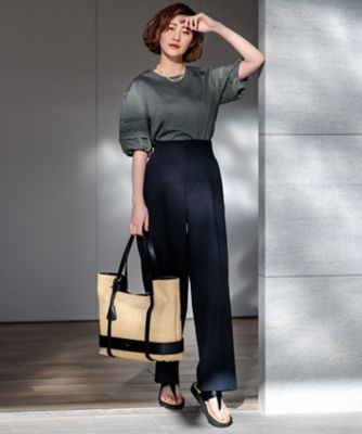 【ＣＬＡＳＳＹ．６月号掲載／Ｏｇｇｉ４月号掲載】雑材　トートバッグ（ＢＯ３ＤＣＭ０４０１）