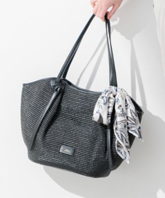 CLASSY．6月号掲載】雑材ミドル トートバッグ