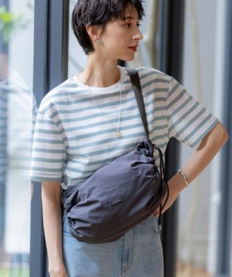 23区 (Women)/ニジュウサンク 【好評につき一部追加予約/撥水加工/WEB&一部店舗限定カラーあり】ドローストリング ショルダーバッグ(BO3DGM0407)