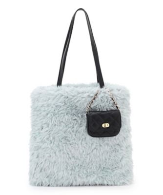 新品タグ付き伊勢丹購入bibiyファーバッグ BIBIY. MADE | B. FUR BOX BAG GREEN｜Bibiy.