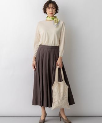 コットンレーストートバッグ コットンレース トートバッグ（BO3DLM0403） | 23区 (Women