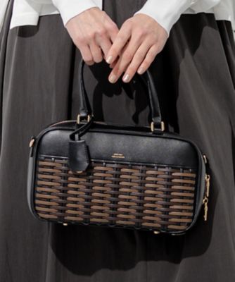 ＜23区 (Women)＞【Ｏｇｇｉ掲載】バスケットメッシュ　ボストンバッグ（ＢＯ３ＤＬＭ０４０５）