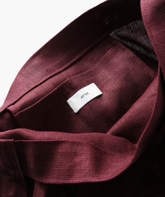 ＡＺＵＫＩ　｜　ＮＡＴＵＲＡＬ　ＤＹＥ　ＬＩＮＥＮ　｜　スモールバッグ　－　ＵＮＩＳＥＸ（ＢＯＡＧＩＷ０９８３）