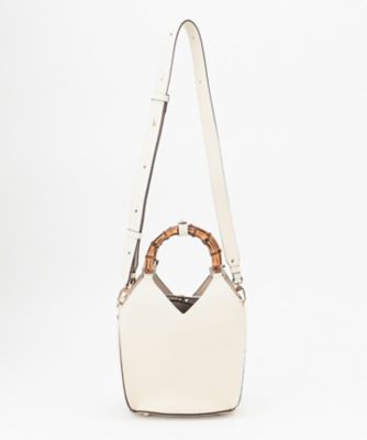 ＜23区 (Women)＞【ＣＬＡＳＳＹ．６月号掲載】ＬＯＲＩＳＴＥＬＬＡ　バンブーハンドル　ショルダーバッグ（ＢＯＢＹＳＭ０２０３）