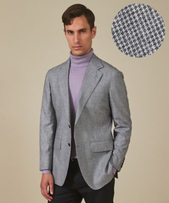 CANONICO／カノニコ】サキソニーウールコットンブレンド