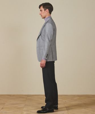 CANONICO／カノニコ】サキソニーウールコットンブレンド