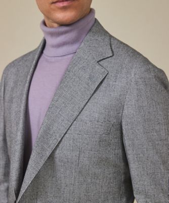 CANONICO／カノニコ】サキソニーウールコットンブレンド