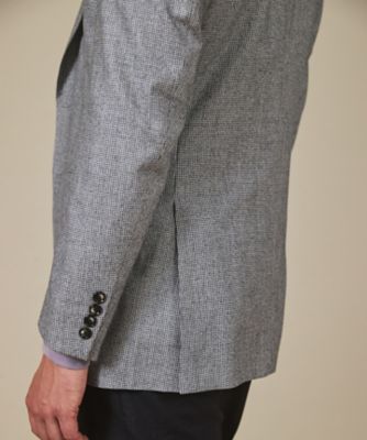 CANONICO／カノニコ】サキソニーウールコットンブレンド