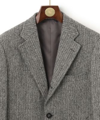 ＬＯＶＡＴ】 ＬＡＶＥＲＯＣＫ ＴＷＥＥＤ ヘリンボーン ジャケット ...