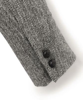 【ＬＯＶＡＴ】　ＬＡＶＥＲＯＣＫ　ＴＷＥＥＤ　ヘリンボーン　ジャケット（ＢＲＯＶＮＷ０００４）