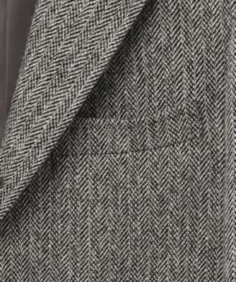 【ＬＯＶＡＴ】　ＬＡＶＥＲＯＣＫ　ＴＷＥＥＤ　ヘリンボーン　ジャケット（ＢＲＯＶＮＷ０００４）