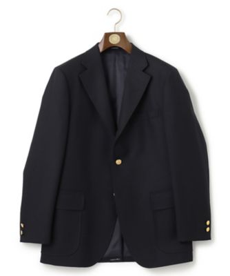 状態試着のみの新品未使用品です新品  NAVY BLAZER  Jプレス サキソニー ウール 紺ブレ