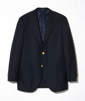 ｊ ｐｒｅｓｓ ｂａｓｉｃ ペピンメリノトロピカル 紺ブレザー 背抜き ｂｚｏｖｙｍ０００１ 三越伊勢丹オンラインストア 公式