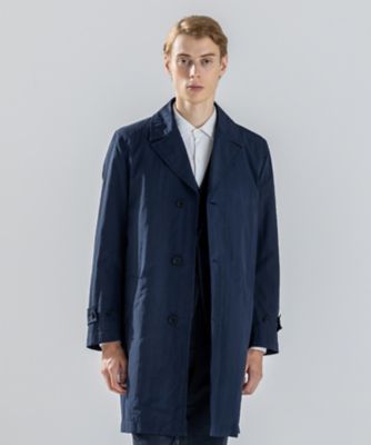 JOSEPH HOMME/ジョゼフ オム 新素材【撥水/2WAY】クリスピーパウダーテック チェスターコート(CCJHGW0401) 075_ネービーブルー コート・ジャケット【三越伊勢丹/公式】