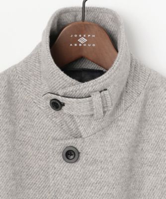 【キングサイズ・ＪＡＰＡＮ　ＦＡＢＲＩＣ】アンゴラミックスカルゼ　コート（ＣＣＪＫＮＷ０４０４）