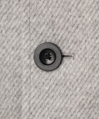 【キングサイズ・ＪＡＰＡＮ　ＦＡＢＲＩＣ】アンゴラミックスカルゼ　コート（ＣＣＪＫＮＷ０４０４）
