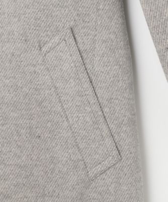 【キングサイズ・ＪＡＰＡＮ　ＦＡＢＲＩＣ】アンゴラミックスカルゼ　コート（ＣＣＪＫＮＷ０４０４）