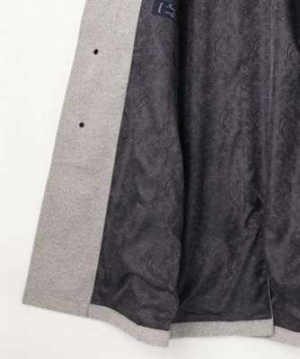 【キングサイズ・ＪＡＰＡＮ　ＦＡＢＲＩＣ】アンゴラミックスカルゼ　コート（ＣＣＪＫＮＷ０４０４）