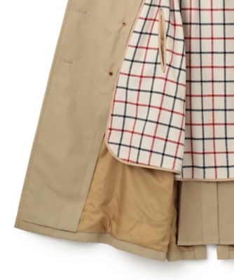 【Ｊ．ＰＲＥＳＳ　ＢＡＳＩＣ】ＶＥＮＴＩＬＥ（Ｒ）　ギャバジン　トレンチ　コート（ＣＣＯＶＳＷ０００２）