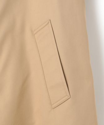 【ＫＩＮＧ　ＳＩＺＥ】【定番】コンパクトスピンギャバジン　ステンカラーコート（ＣＣＯＸＣＷ００３１）