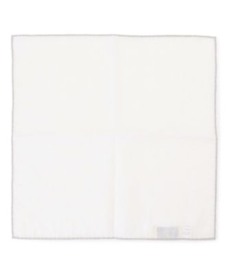 ＜J.PRESS (Men)＞無地ヘムプリントリネン　チーフ（ＣＦ１ＬＬＭ０２３０）