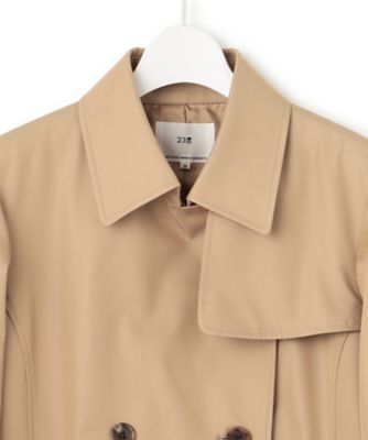 美品✨23区　ロングトレンチコート ベルト　近年モデル　コットンポリエステル コットンポリエステルギャバジン ロング トレンチコート / 23区