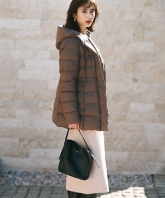 VERY掲載／新色追加】シレータフタ ミドル丈 ダウンコート