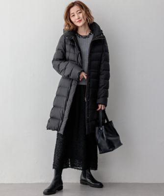 VERY掲載／新色追加】シレータフタ ロング ダウンコート