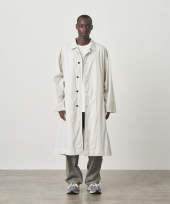 ＜ATON (Women/Men)＞ＴＲＡＶＥＬ　ＮＹＬＯＮ　｜　パッカブルコート　－　ＵＮＩＳＥＸ（ＣＭＡＧＣＭ０３０１）