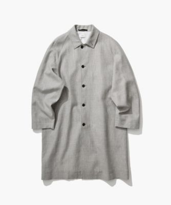 LINEN WOOL TWILL ｜ バルマカーンコート