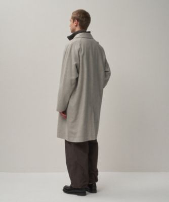 LINEN WOOL TWILL ｜ バルマカーンコート