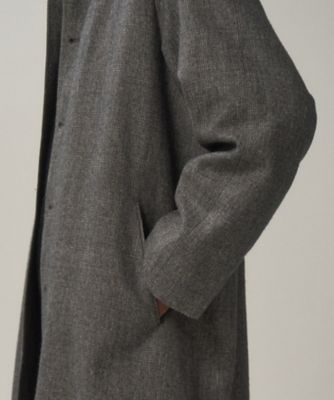 LINEN WOOL TWILL ｜ バルマカーンコート