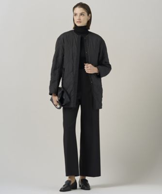 リバーシブル着用可能】 リバーシブルキルト ミドル丈コート