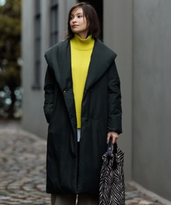 ＜ICB L (Women/大きいサイズ)＞【撥水加工】ＡＤＳ　ダウン　ショールカラーロングコート（ＣＭＣＭＧＷ０５０４）