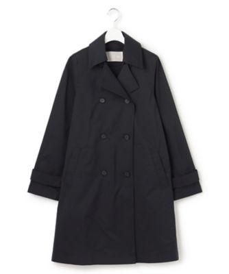 2WAY仕様】メモリーストレッチタフタ トレンチコート