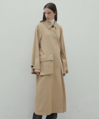 ＜BEIGE， (Women)＞ＭＯＬＵＣＣＥＬＬＡ　／　オーバーサイズステンカラーコート（ＣＭＣＷＧＳ０１００）