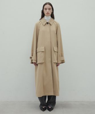 ＭＯＬＵＣＣＥＬＬＡ　／　オーバーサイズステンカラーコート（ＣＭＣＷＧＳ０１００）