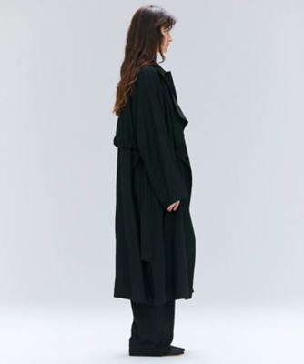 COBURN ／ シルク混ロングステンカラーコート