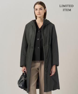 ＜ICB (Women)＞【ＷＥＢ＆一部店舗限定・撥水加工】ＡＤＳダウン　　フーデットロングコート（ＣＭＣＹＧＷ０９５０）