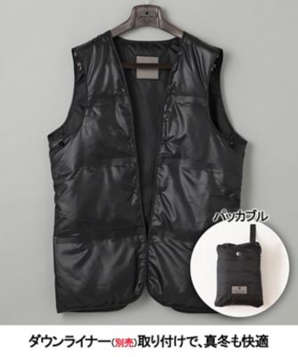 Zegna／ゼニア】TROFEOラミネートロング ステンカラー