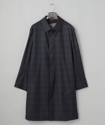 Zegna／ゼニア】TROFEOラミネートロング ステンカラー