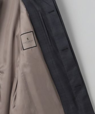 Zegna／ゼニア】TROFEOラミネートロング ステンカラー